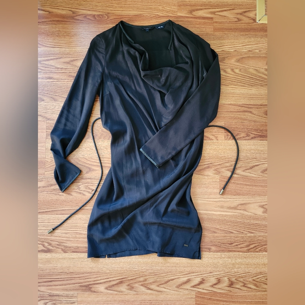 Tommy Hilfiger Silk Black Dress